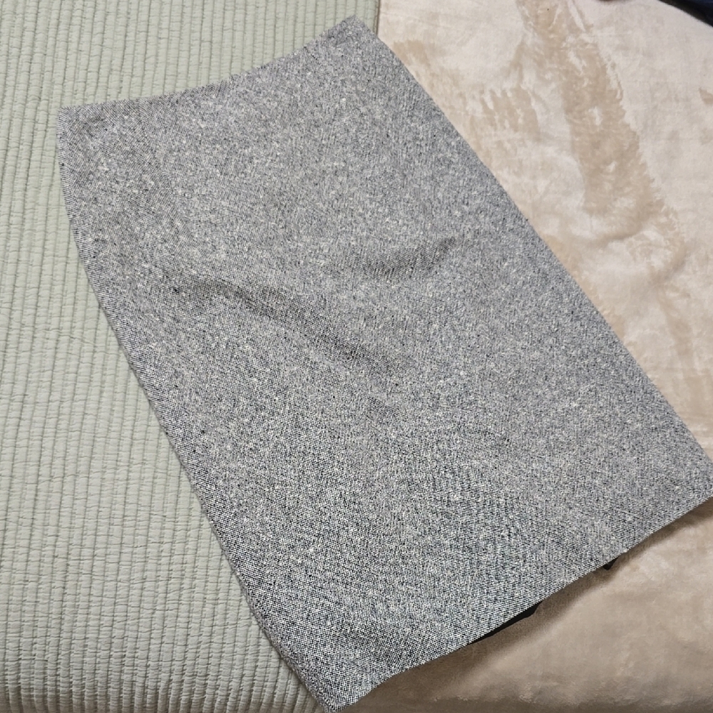 Signature Gray Pencil Skirt